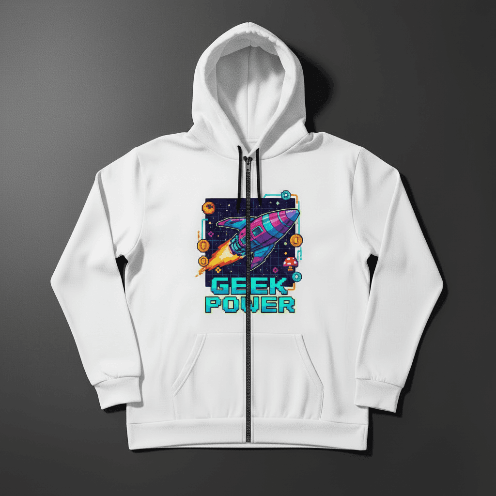 Geek Power Zip Hoodie 2